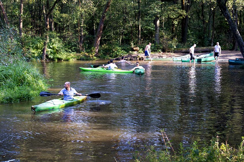 Kano-arrangement met luxe  barbecue