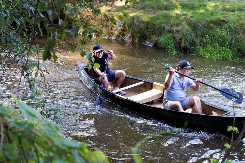 Kanotocht vanaf de Genneper Watermolen Eindhoven