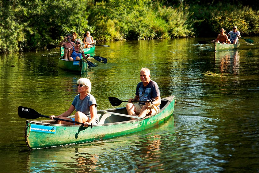 kanotochten groepen