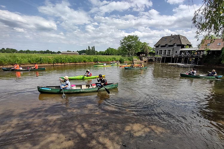 Schoolreisje kano huren